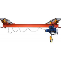 Кран мостовой однобалочный подвесной однопролётный 
г/п 3,2 т пролет 7,5 м