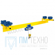 Кран мостовой однобалочный подвесной однопролётный 
г/п 5 т пролет 4,5 м